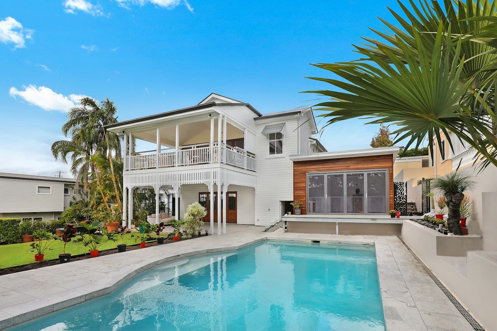Modern UAE villa exterior — full-property cleaning service